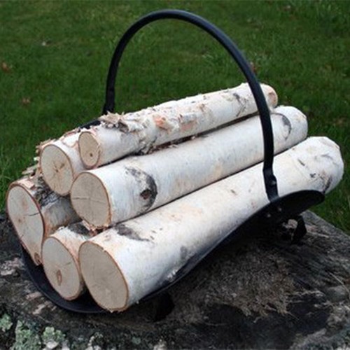 Decorative white birch logs - decorative,